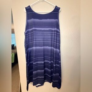 Columbia Navy Chill River Dress, size 2X